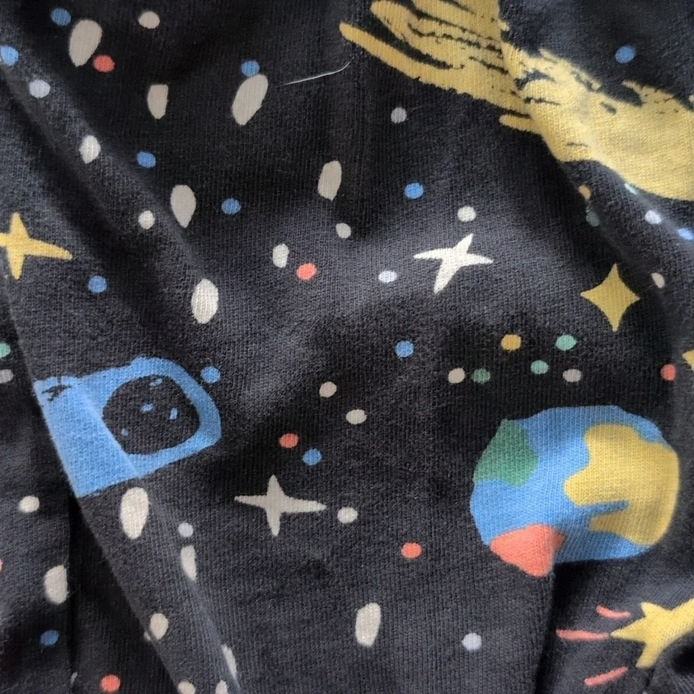 Hanna Andersson 6-12 Months Space Print Knit Jogger